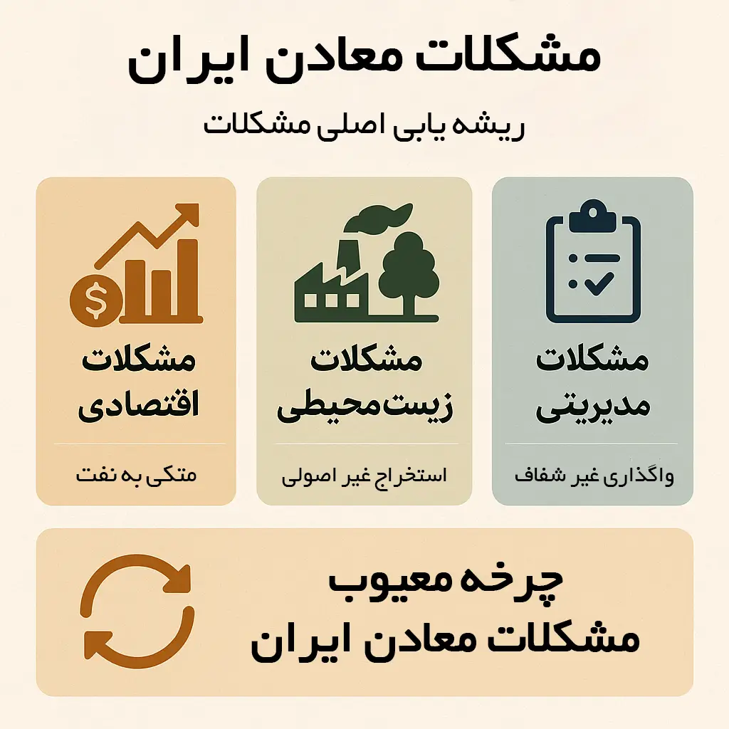 مشکلات معادن ایران